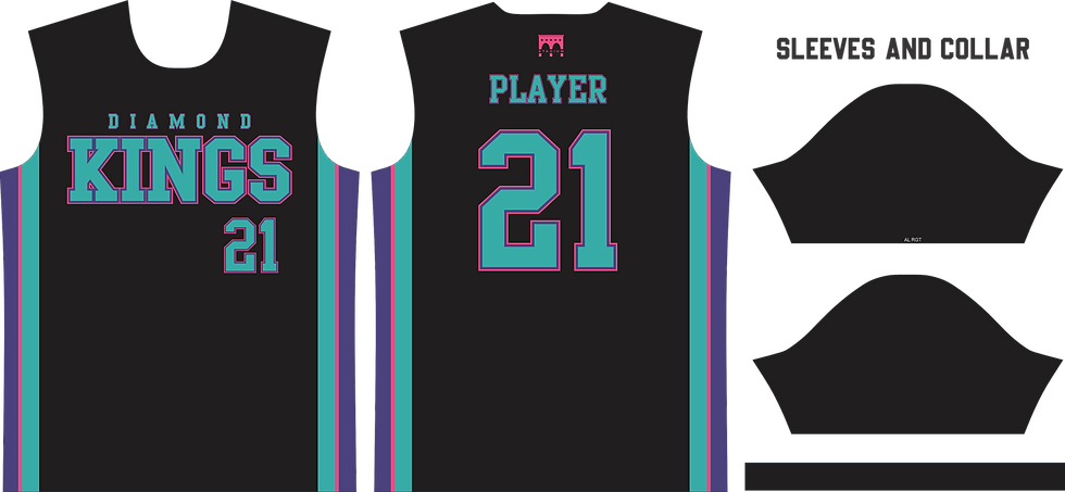 Thumbnail: Diamond Kings Replica Black Jersey
