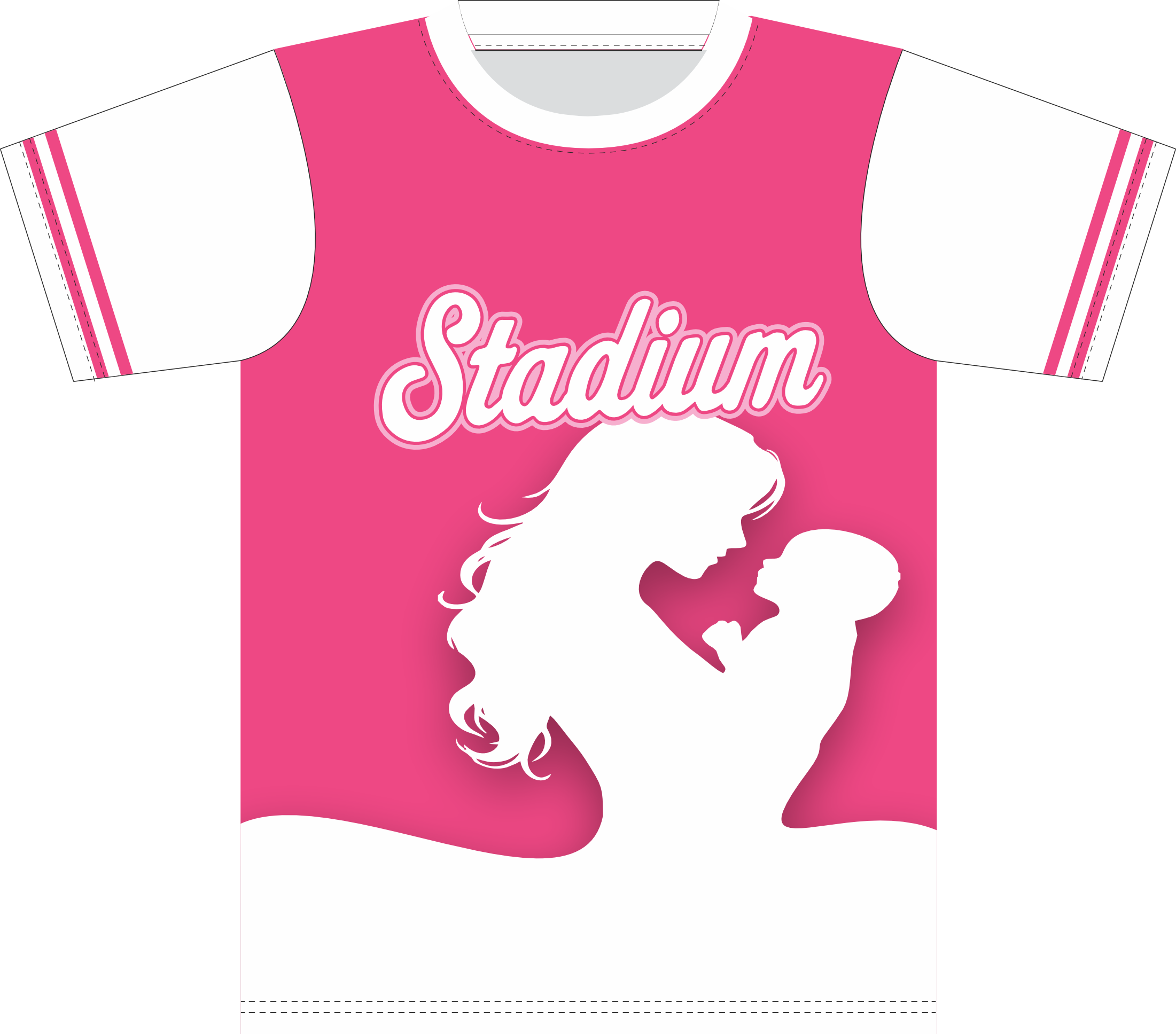 Mother and Child Silhouette Mother's Day Jersey