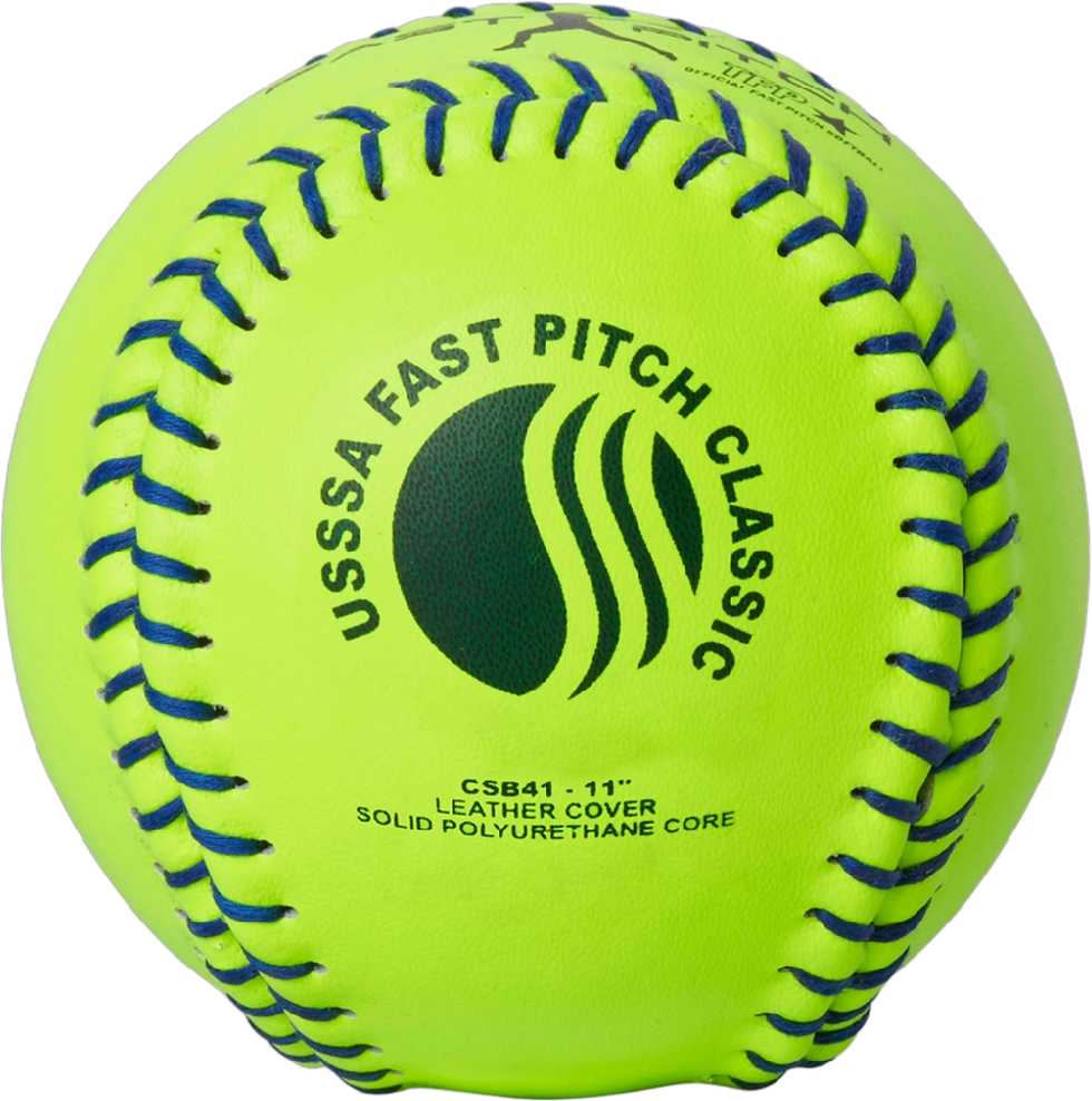 Thumbnail: USSSA Fast Pitch Softball - Leather Cover