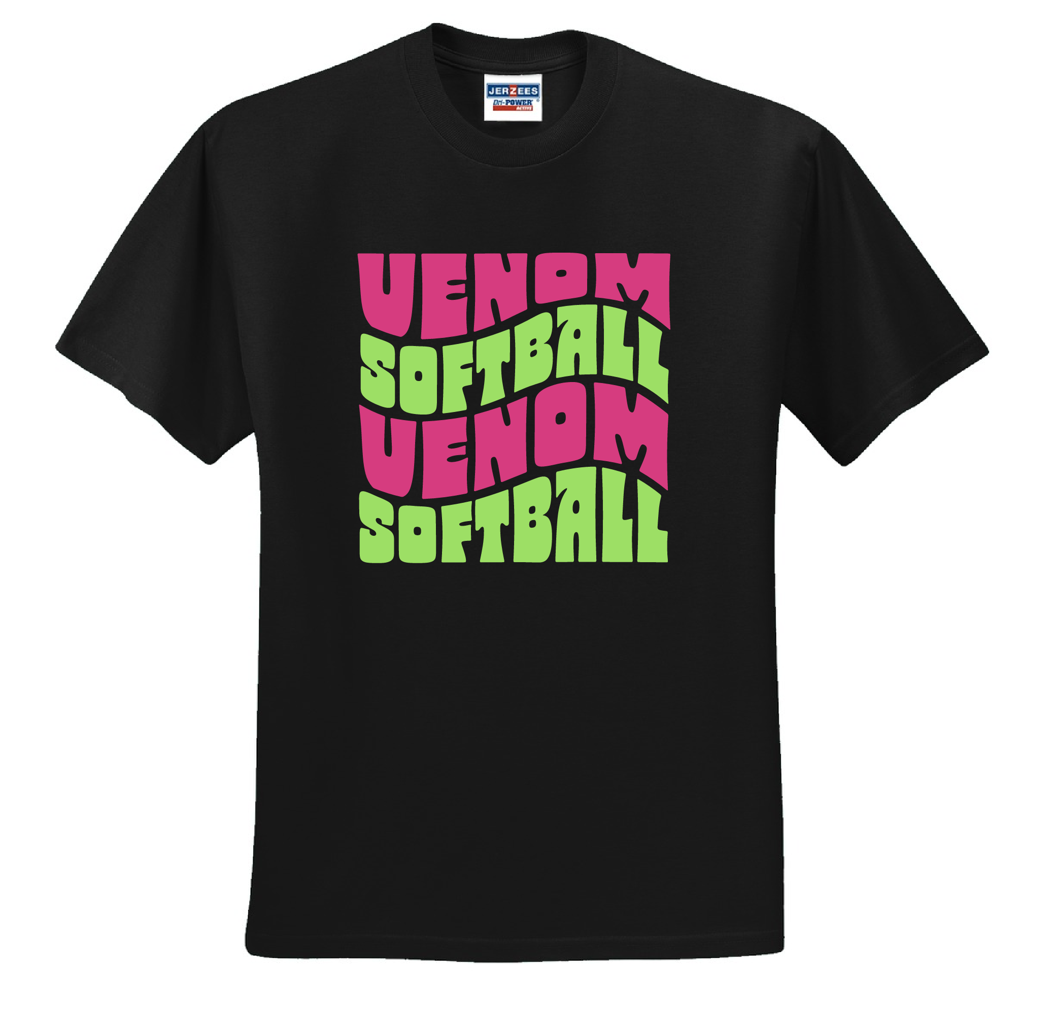 Venom Softball Wave Fan Shirt