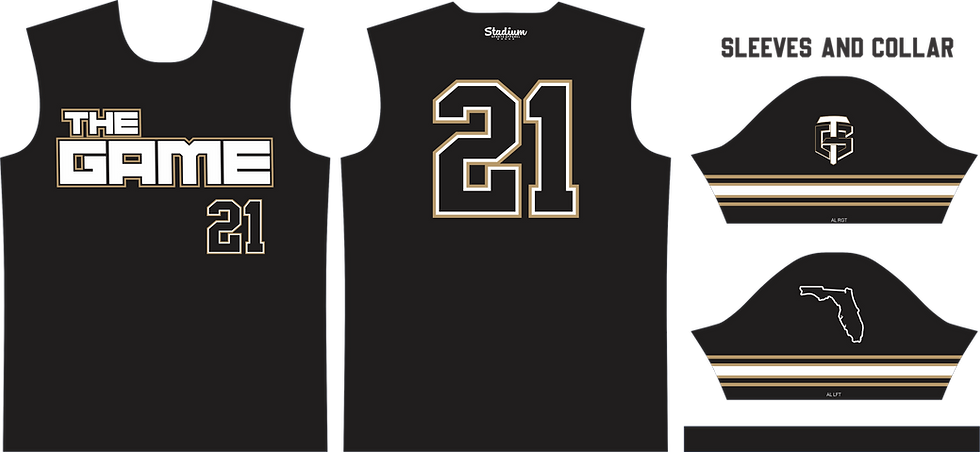 Thumbnail: The Game Crewneck Black Jersey