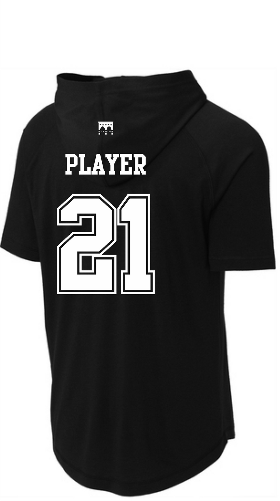 Thumbnail: PMBL Logo Hooded T-shirt - Black