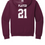 Thumbnail: Maroon Crush Hoodie DTF