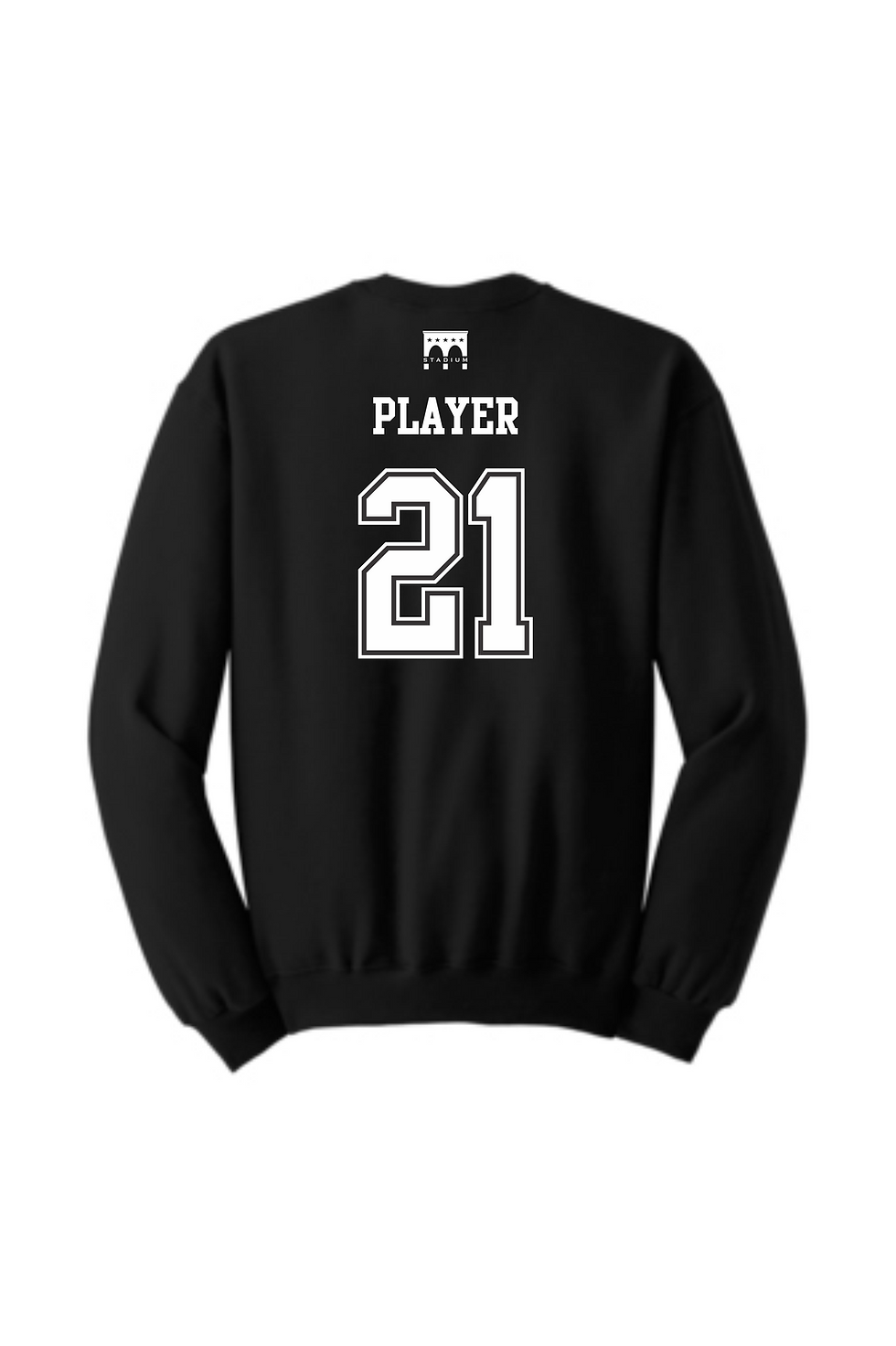 Thumbnail: Pensacola Piranha Text Crewneck Sweatshirt