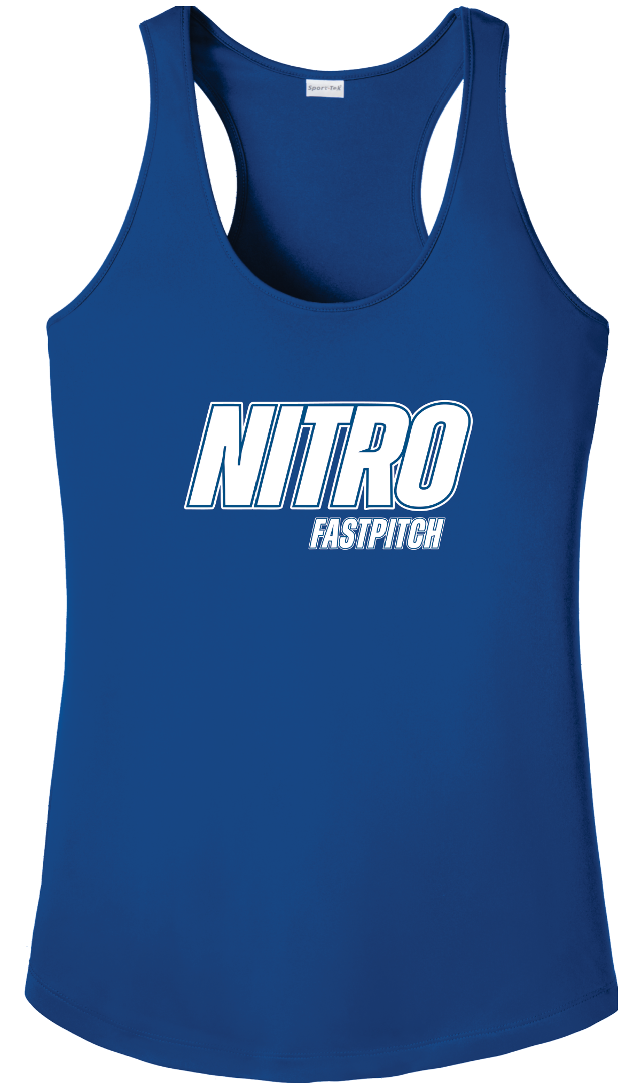 Nitro Fastpitch Ladies Dryfit Racerback Tank