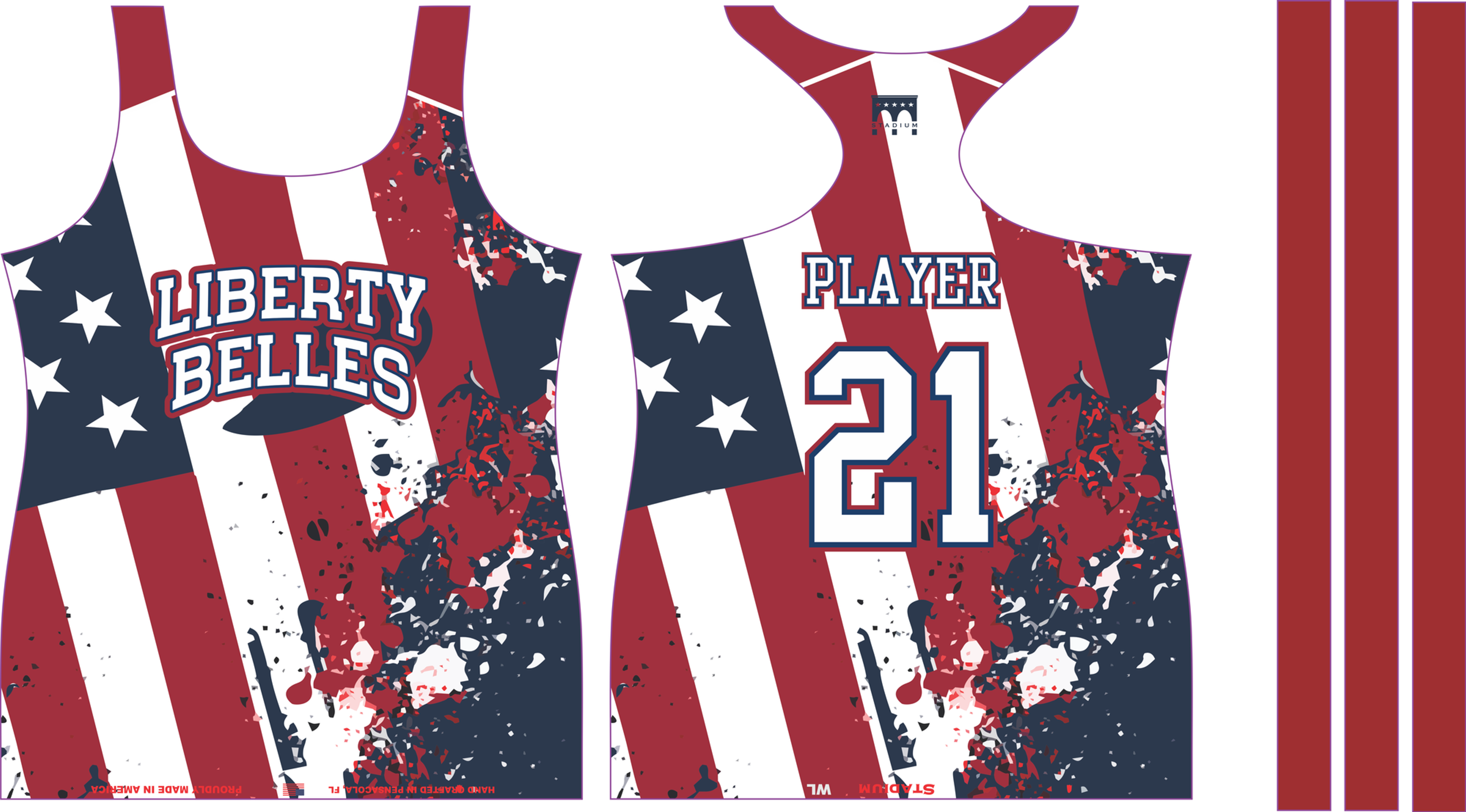 Liberty Belles Racerback Tanktop