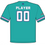 Thumbnail: Wood Wranglers Teal Replica Jersey