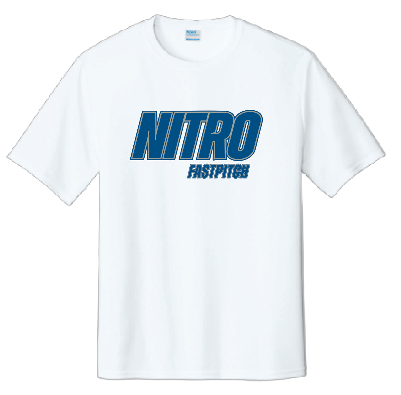 Nitro Fastpitch Dri Fit T-Shirt - White