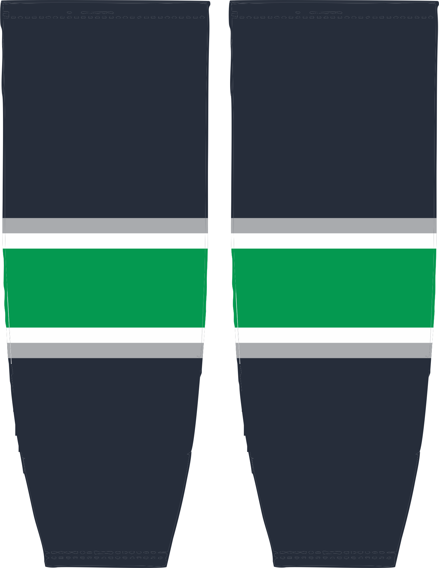 Emerald Coast Warriors Player Socks - Navy