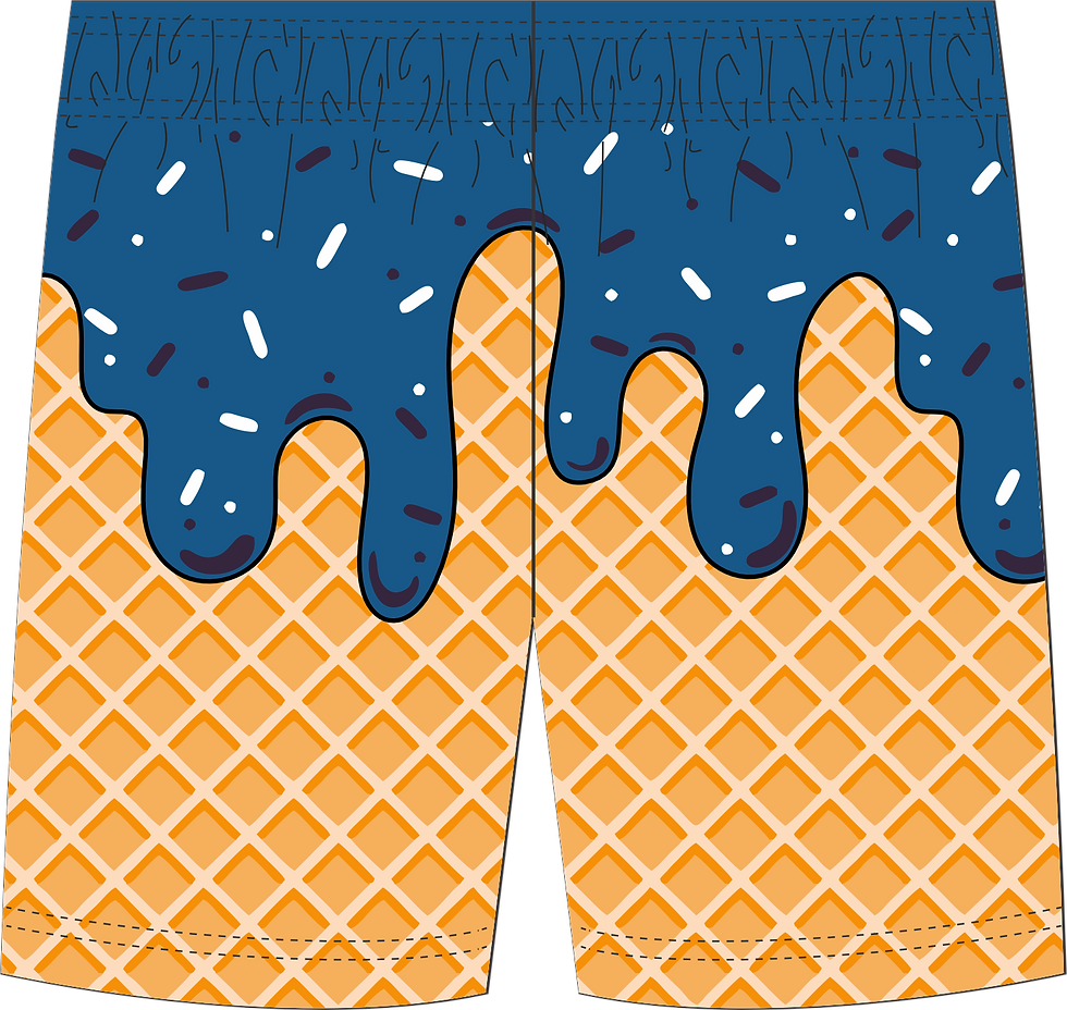 Thumbnail: Southern Prospects Drip Swim Shorts with Liner