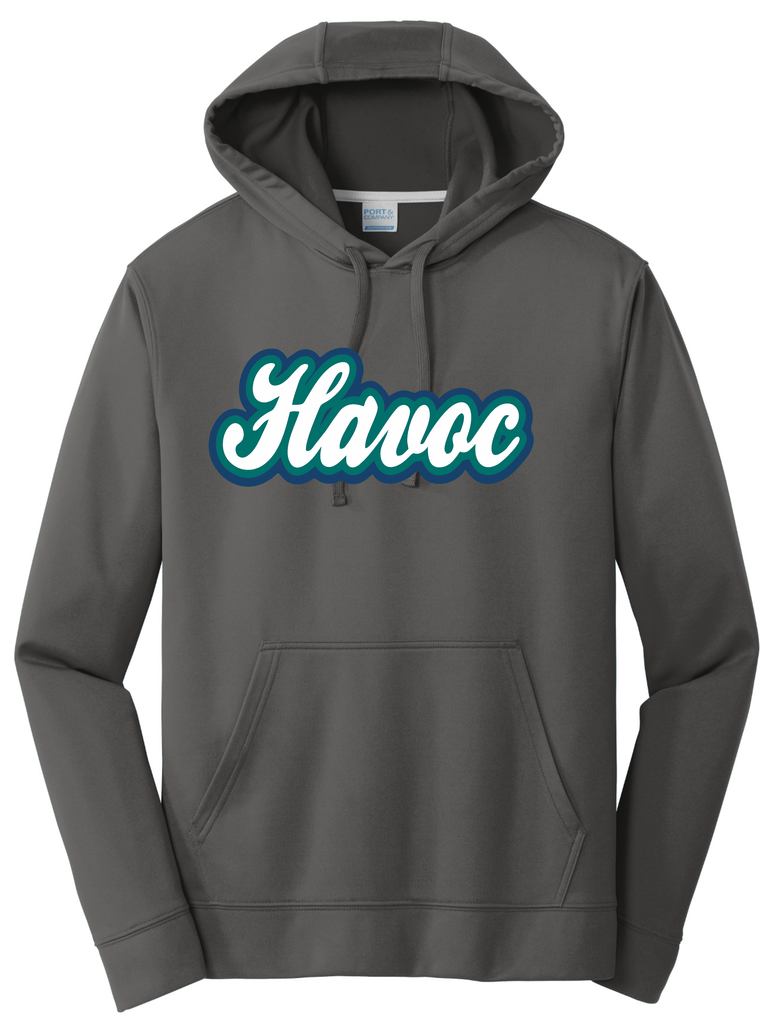 Havoc Pull Over Hoodie -CHARCOAL