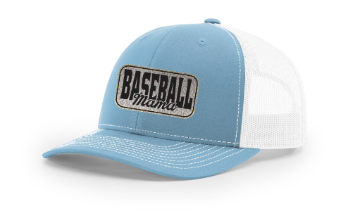 Thumbnail: Baseball Mama Leather Patch Snapback