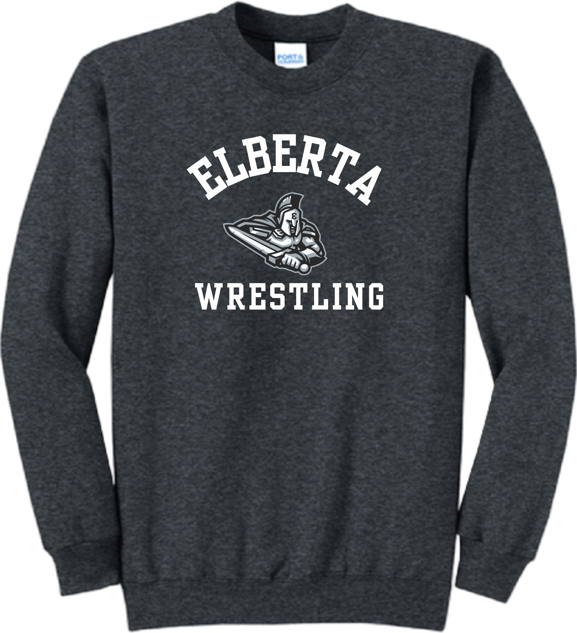 Elberta Wrestling Crewneck Grey