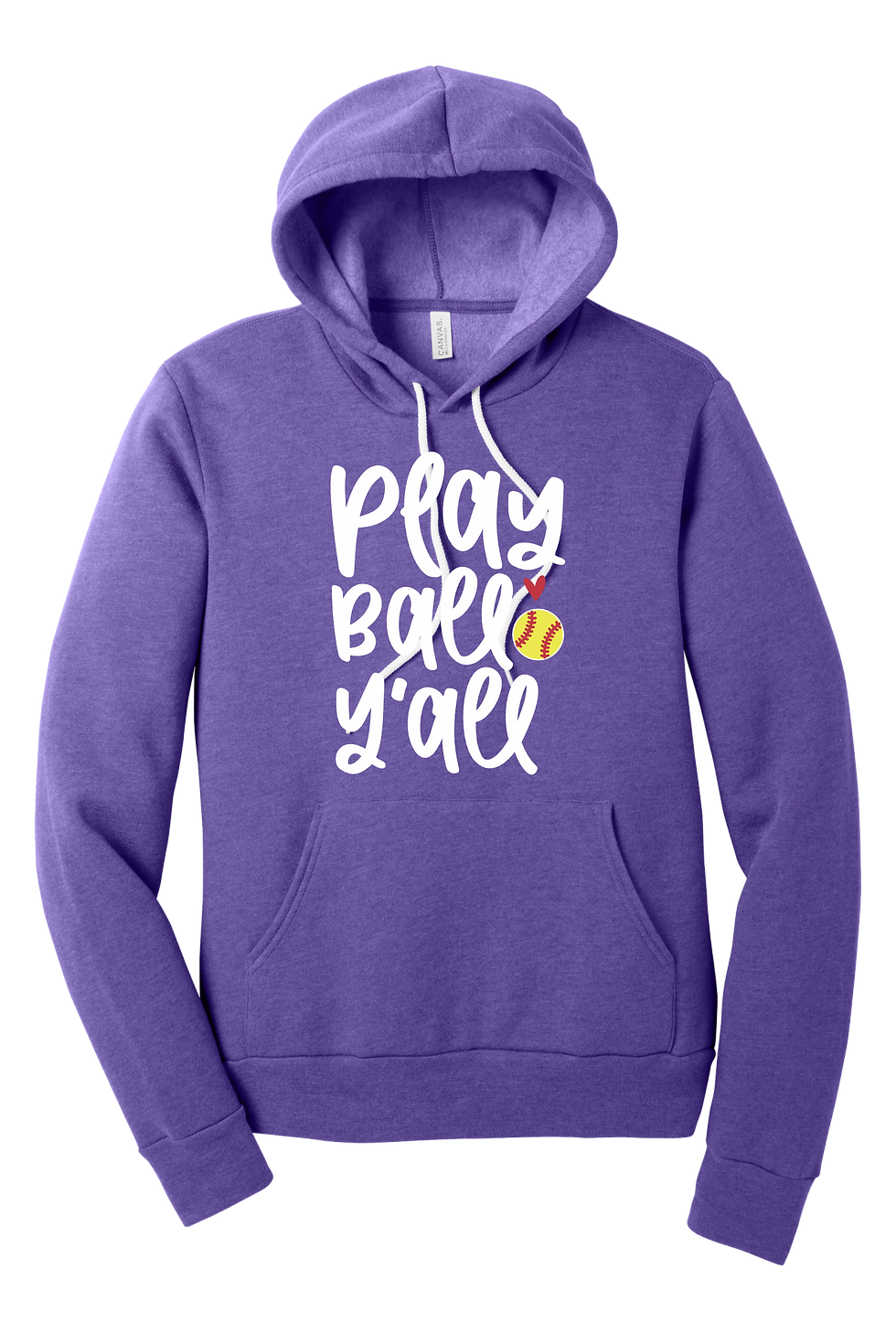 Thumbnail: Play Ball Y'all Mom Hoodie