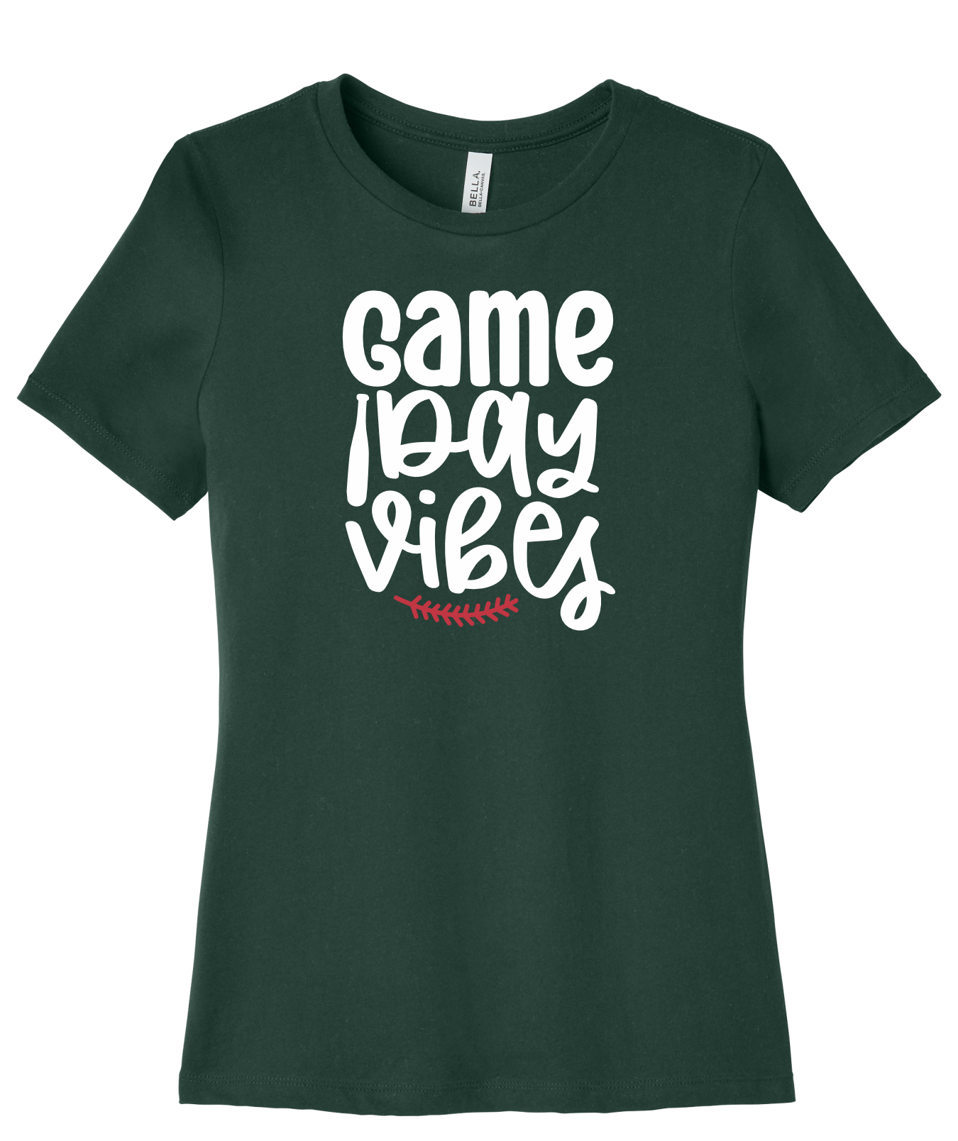 Game Day Vibes Ladies Baseball T-shirt