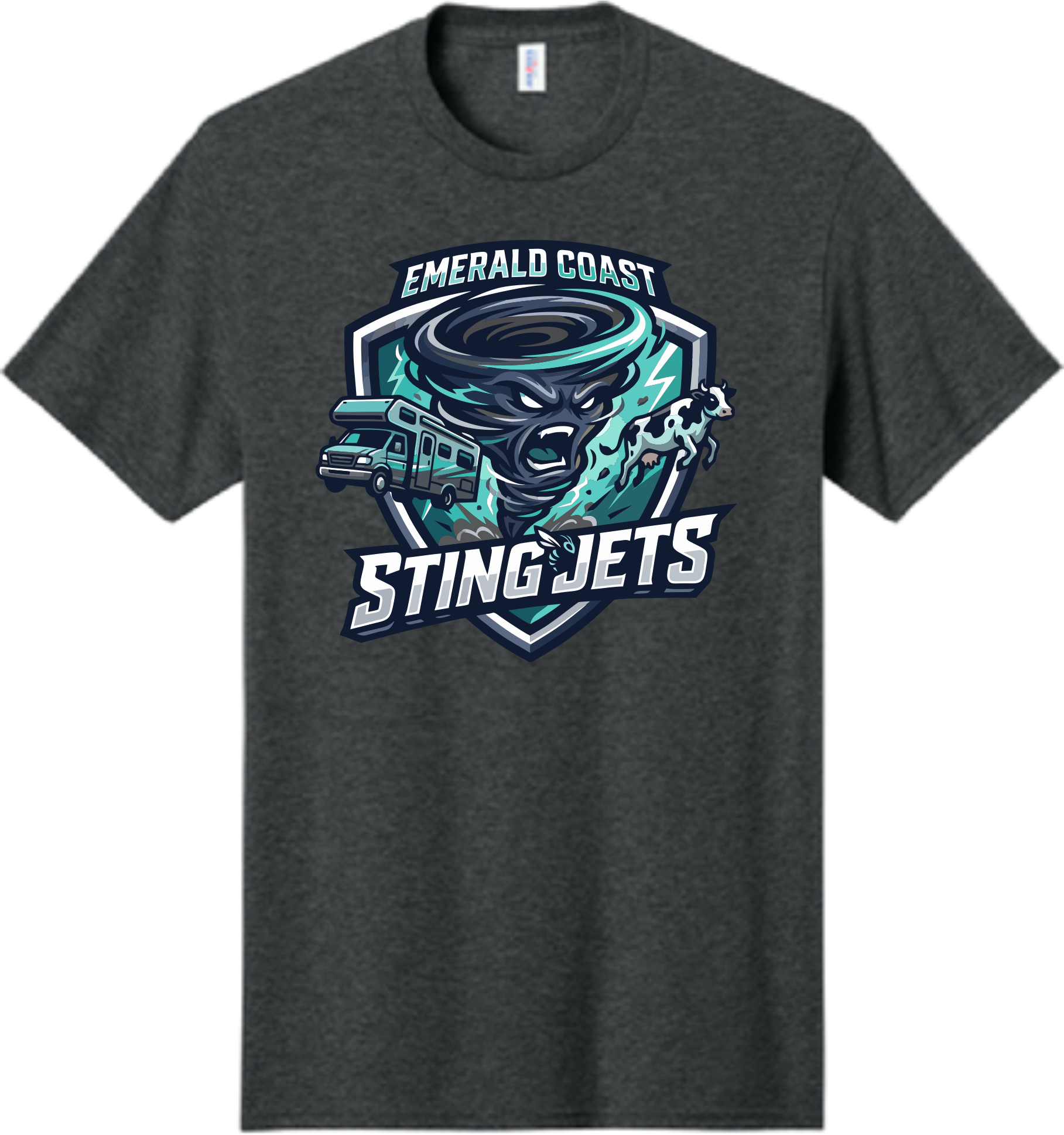 Emerald Coast Sting Jets - Heather Black