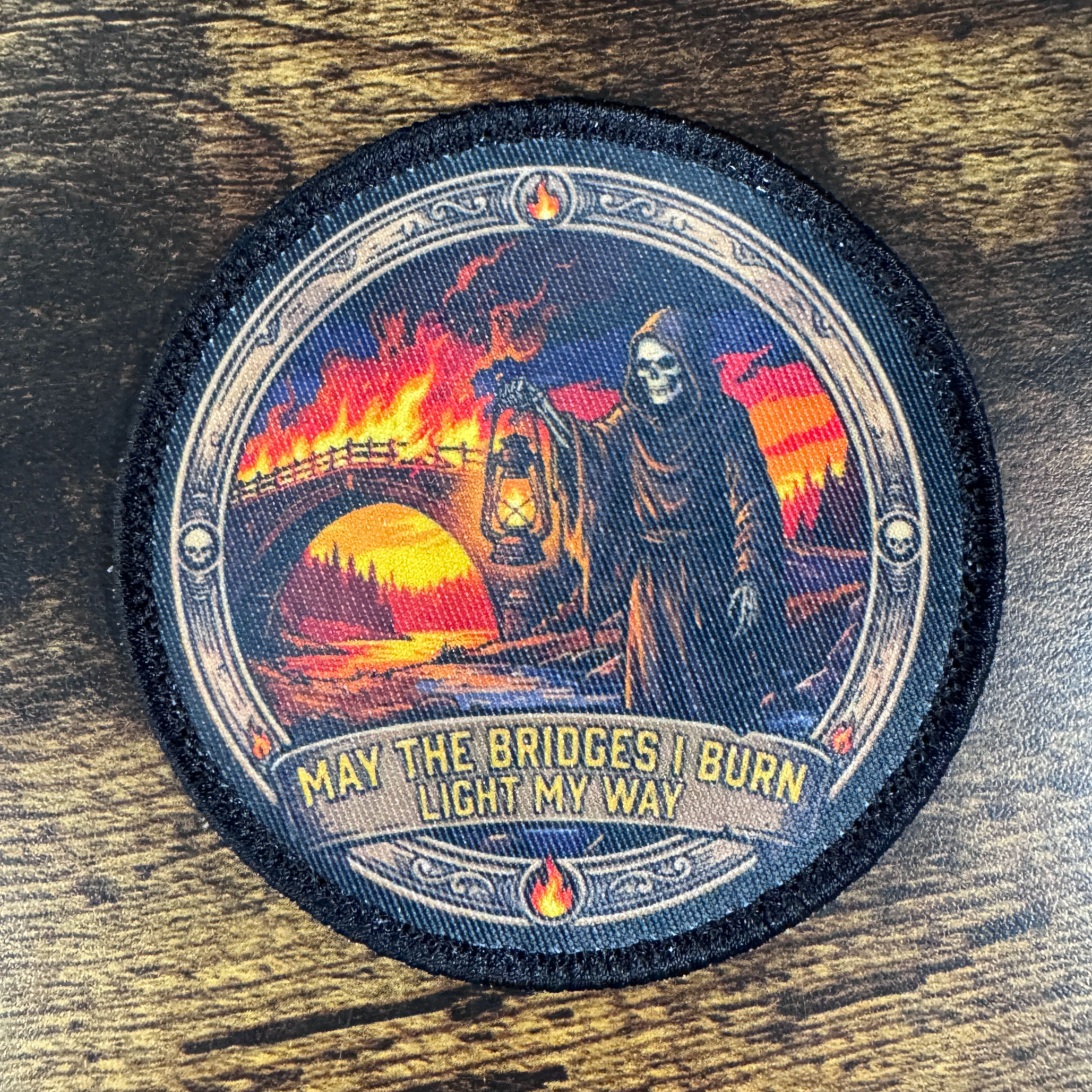 May the Bridges I Burn Light My Way