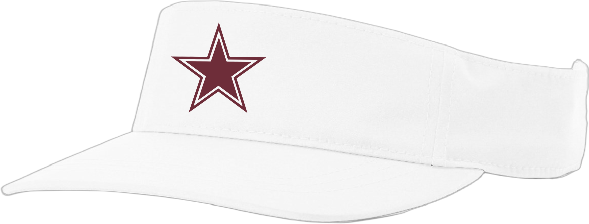 Cantonment Cowboys Star Visor