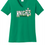 Thumbnail: Knights Lacrosse Ladies Cotton Shirt Green