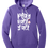 Thumbnail: Baseball Fan Hoodie Heather Purple, various logos