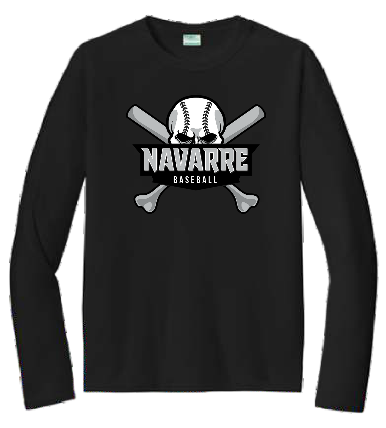 Navarre Baseball Dri Fit LS T-Shirt - Black