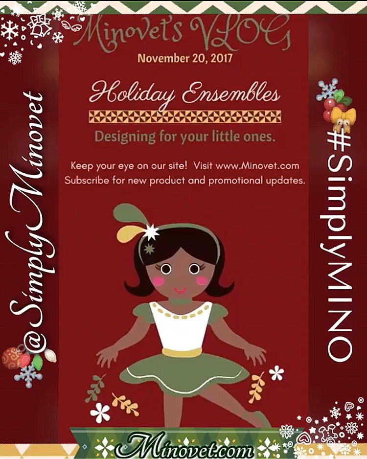 Minovet’s Vlog - 11/20/2017 - Holiday Ensembles. Holiday dresses now with Minovet.com