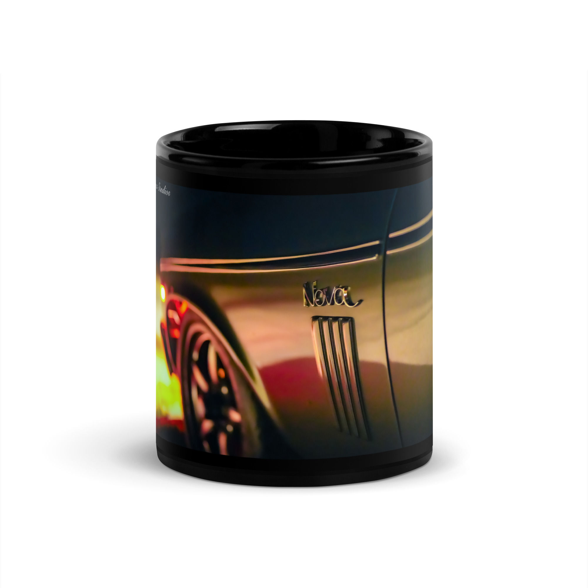 Chevy Nova Coffee Mug Black