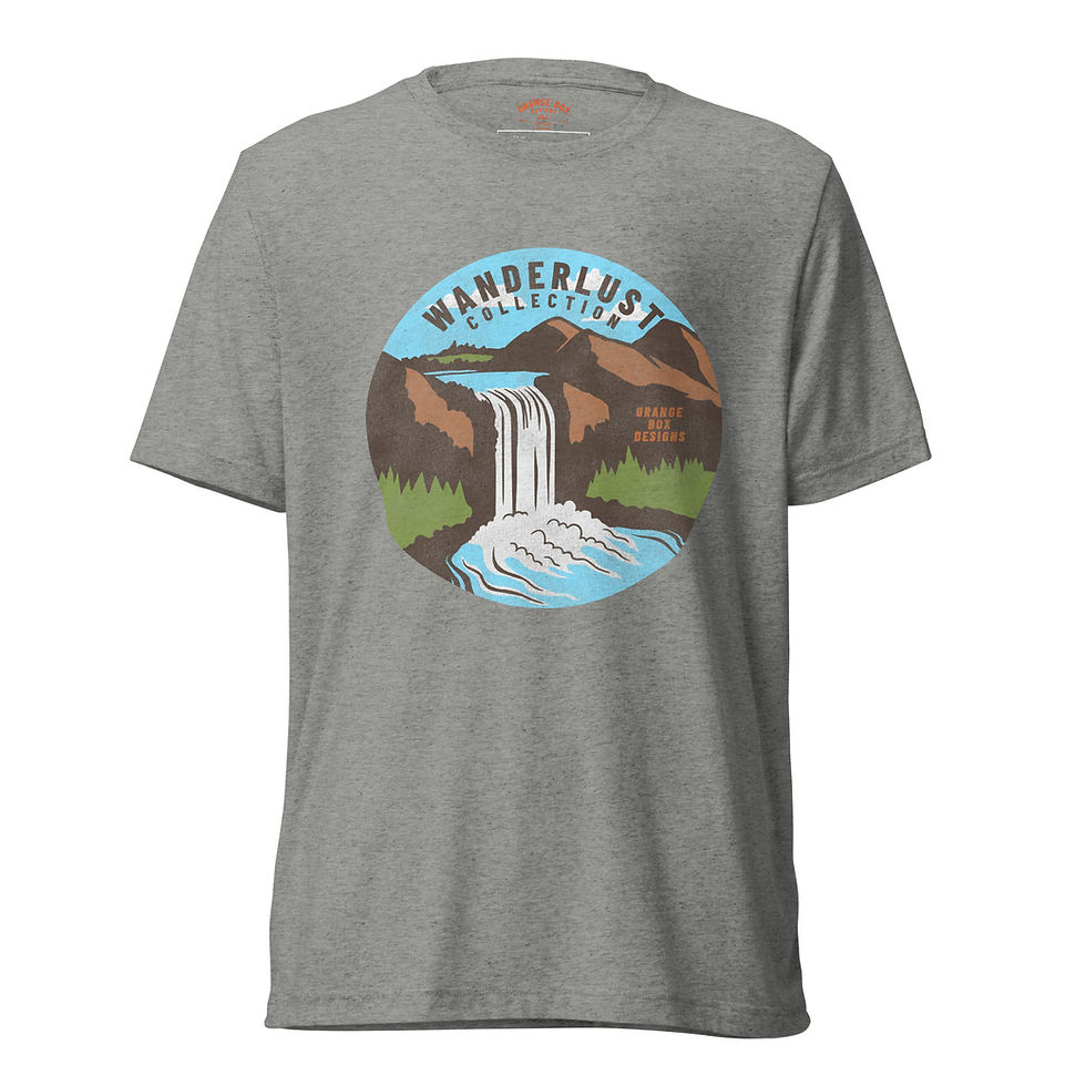 Thumbnail: Wander Falls triblend t-shirt