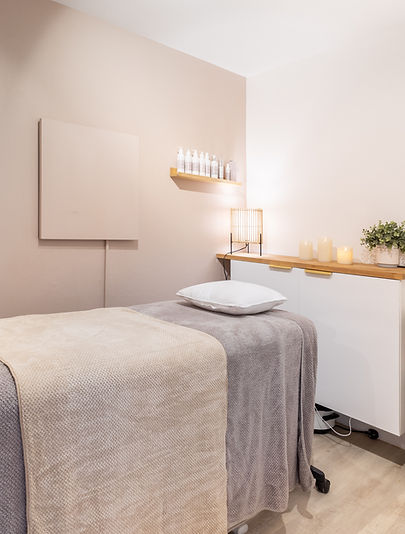 One of our tranquil treatment rooms
