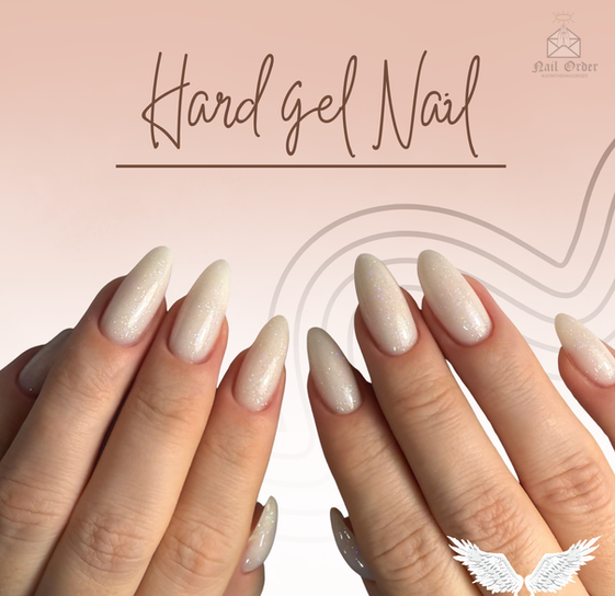 Hands-on training for hard gel nail extensions at Angel Avenue salon Manchester.