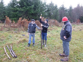 Première incursion sur le bivouac.