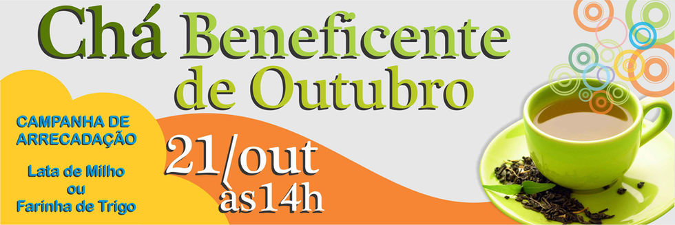 Chá Beneficente de Outubro