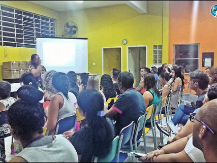 Reunião com as famílias