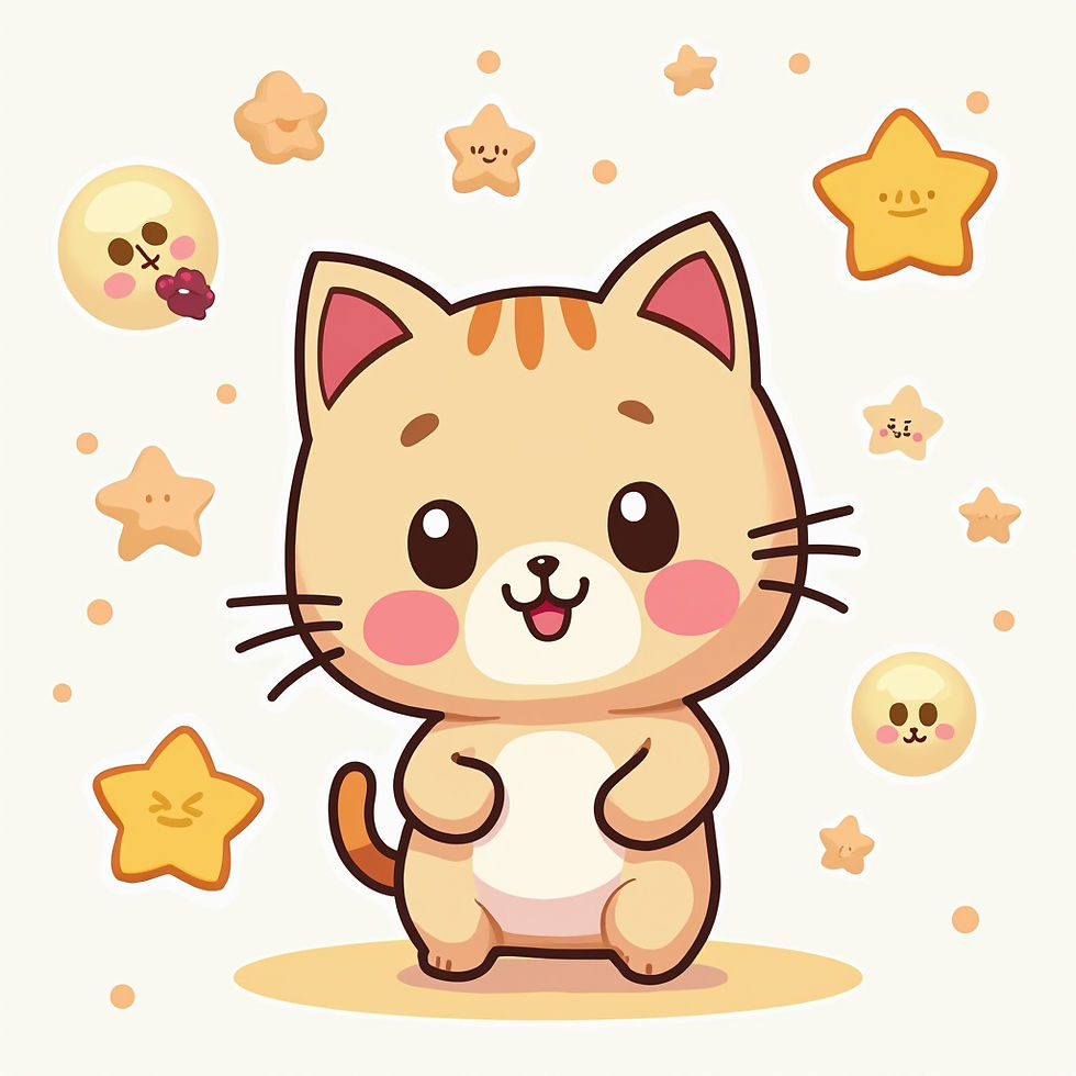 Stickers Digitais Kawaii