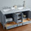 Thumbnail: New Yorker 60" Grey Double Sink Vanity