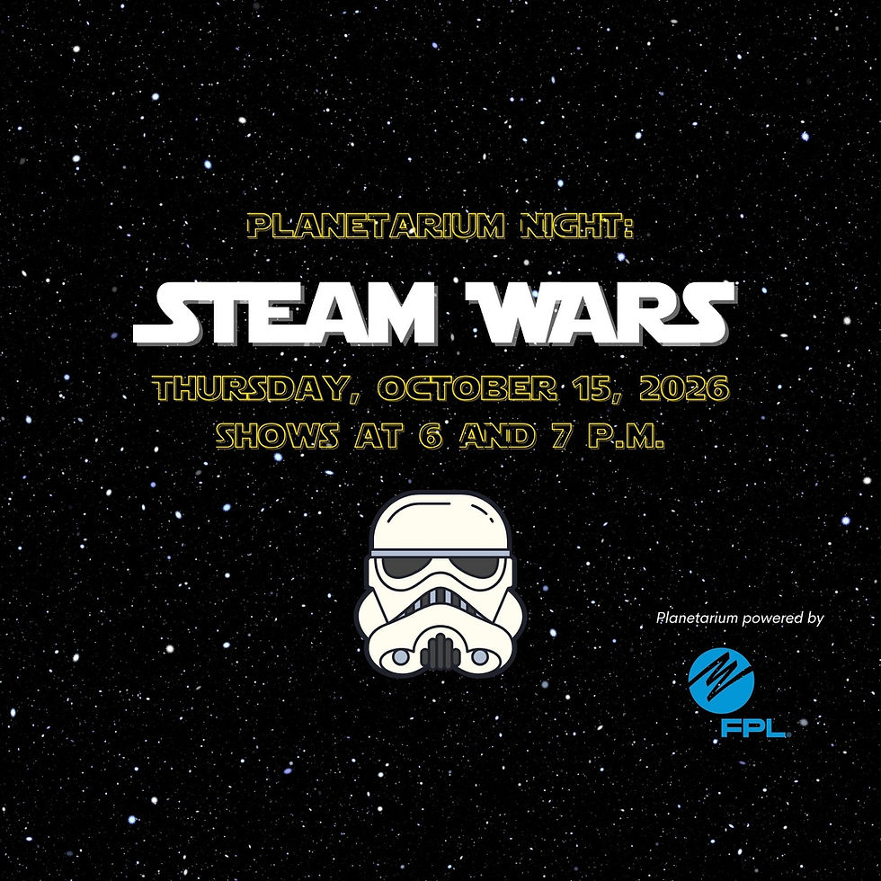 Planetarium Night: STEAM Wars 6 p.m. Show