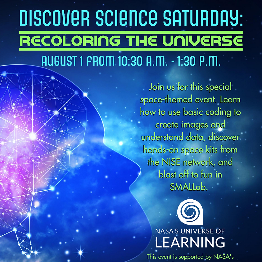 Discover Science Saturday: Recoloring the Universe