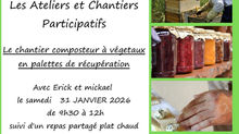 31/01/2026 : Chantier participatif : Composteur à végétaux