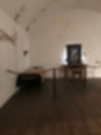 Inside of Jefferson Davis's cell