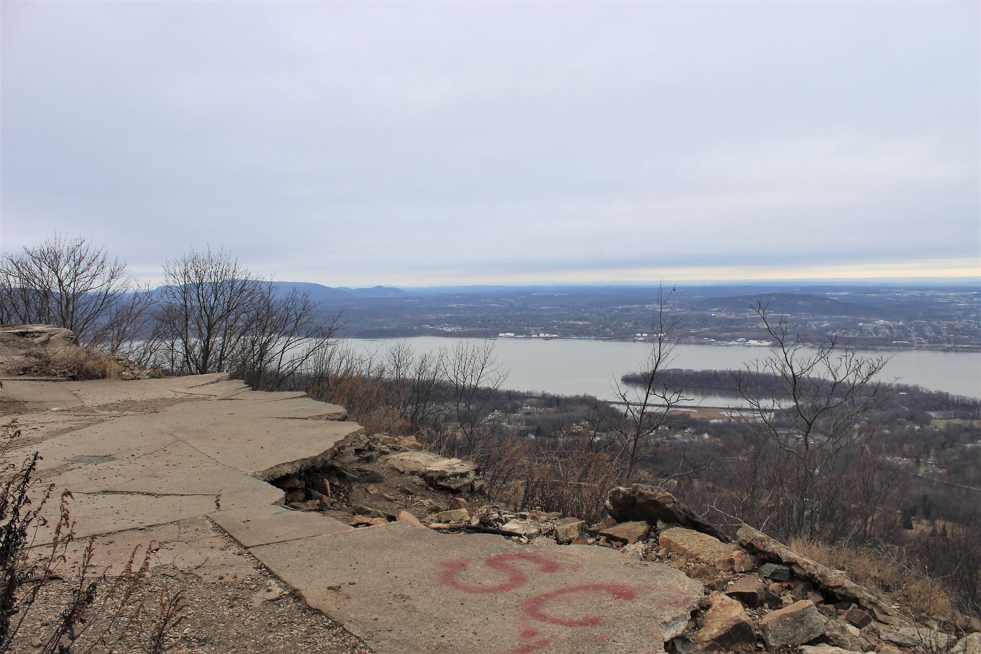 View of Hudson River