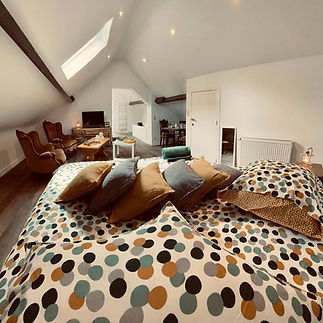 La chambre d'hôtes de la Maison Dorée à Waulsort