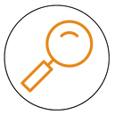Schwarz und Weiß Linien Architektur Logo