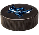 Palet de hockey avec logo Hockraie