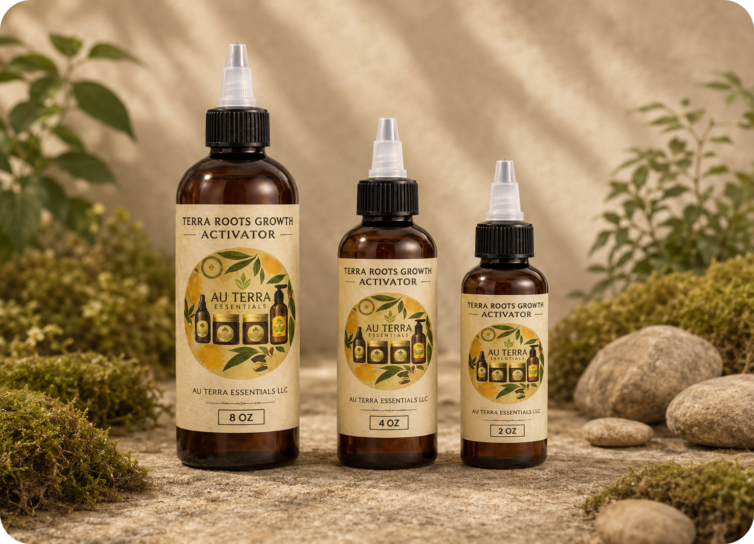 Terra Roots Growth Activator botanical haircare