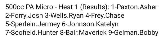 McGrew Bid Heat 1 May 1