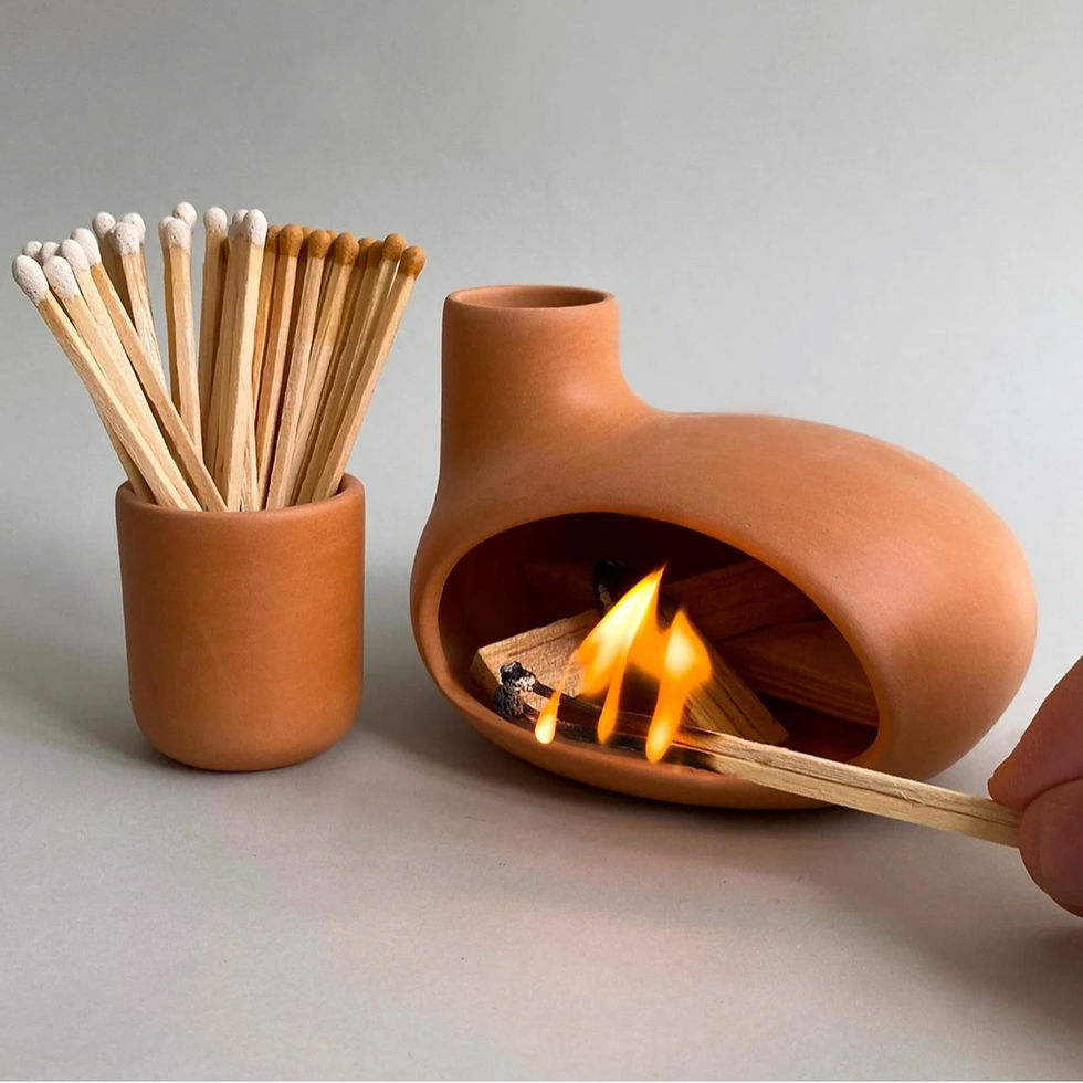 Thumbnail: Ceramic Chimney Incense Burner