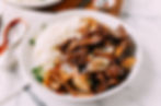 Rindfleisch mit Zwiebeln