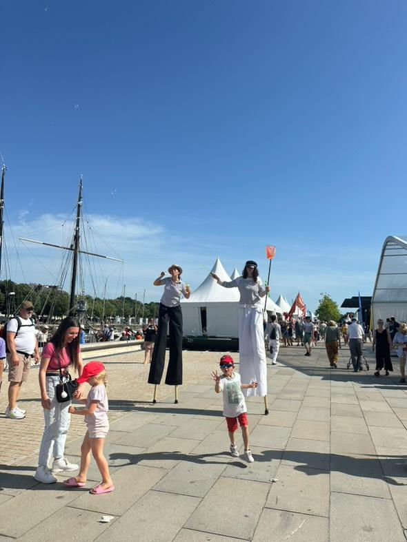 Marine bulles 1 avec enfants