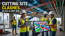 MEP BIM Coordination: How US GCs Cut On-Site Clashes