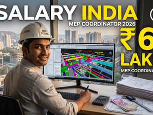 MEP Coordinator Salary India 2026: How Much Do MEP Coordinators Earn in the Construction Industry?